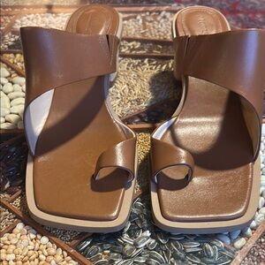 ALOHAS-Josie Tan Leather Women's Sandals